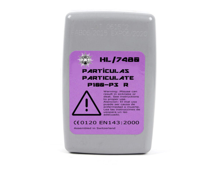 HL/7480 P100 filter with protective housing