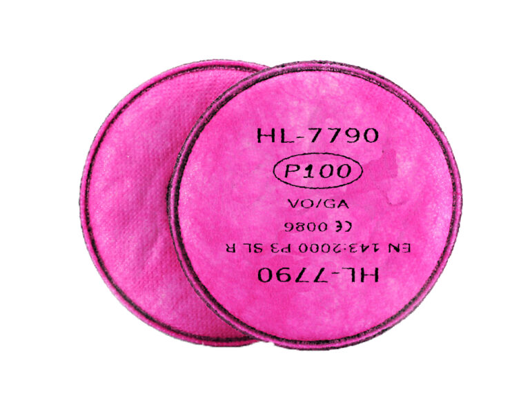 HL/7790 P100 filter for nuisance levels of organic vapors / acid gases