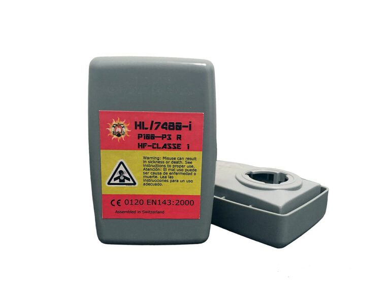 HL/7480i P100 filter with protective housing for nuisance levels of organic vapors / acid gases